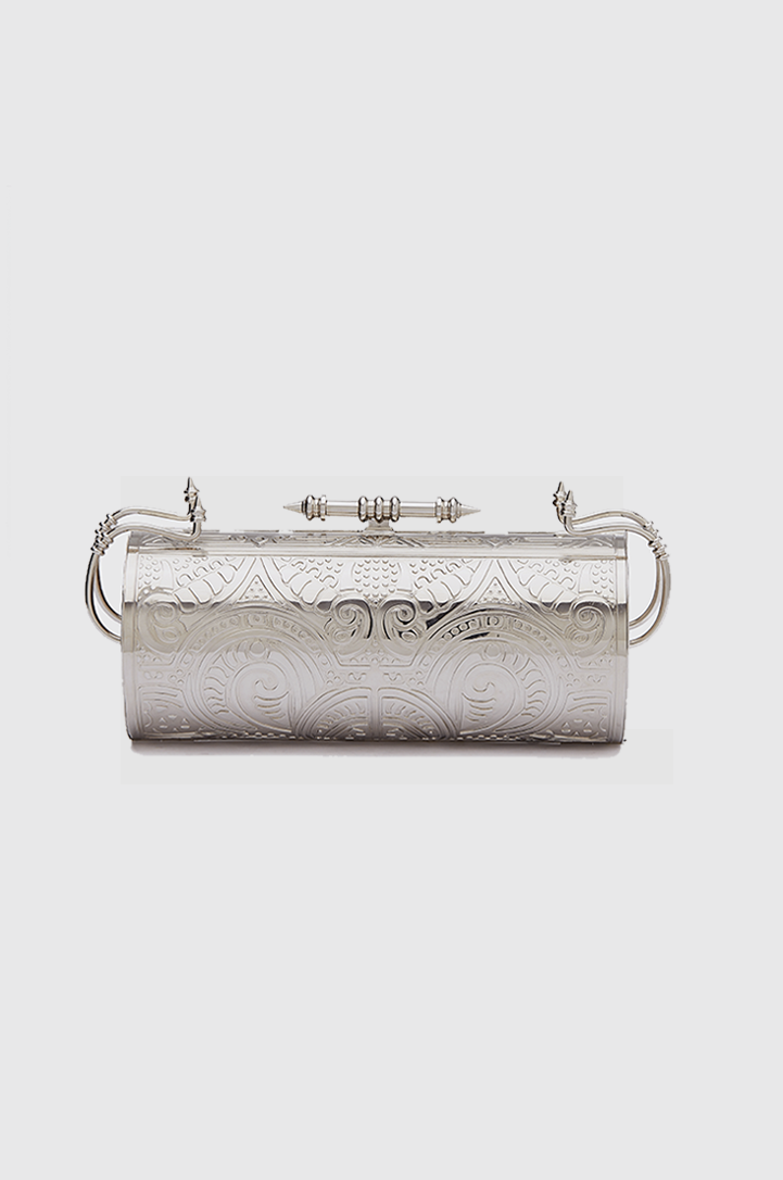 Felucca Silver Brass Clutch