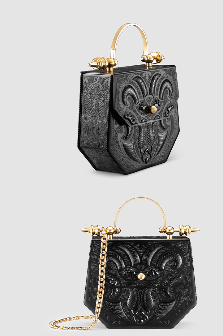 Palmette Hexagon Minaudière