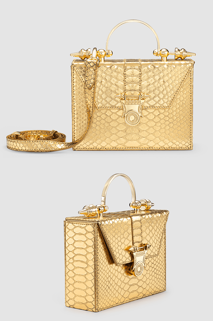 Mahogany Roman Rod Gold Python