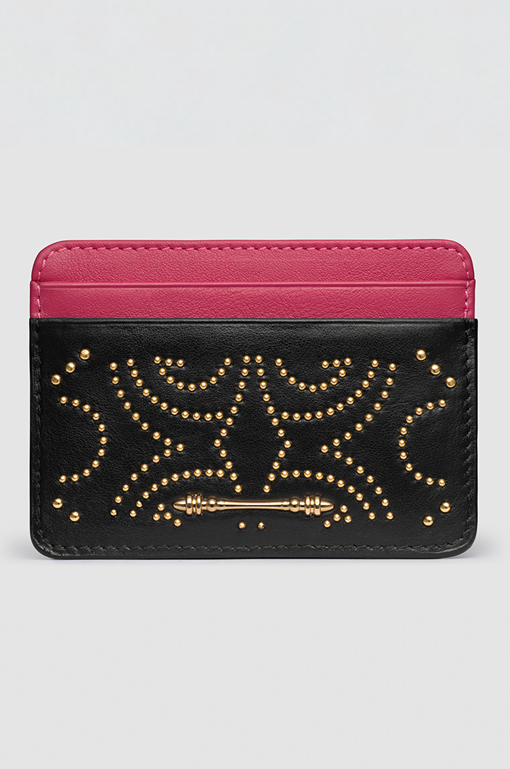 The Studded Cardholder