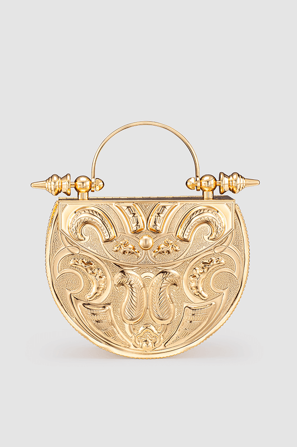 Palmette Oval Minaudière