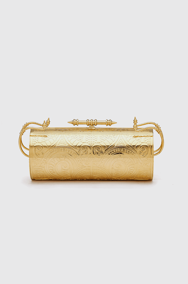 Felucca Gold Brass Clutch