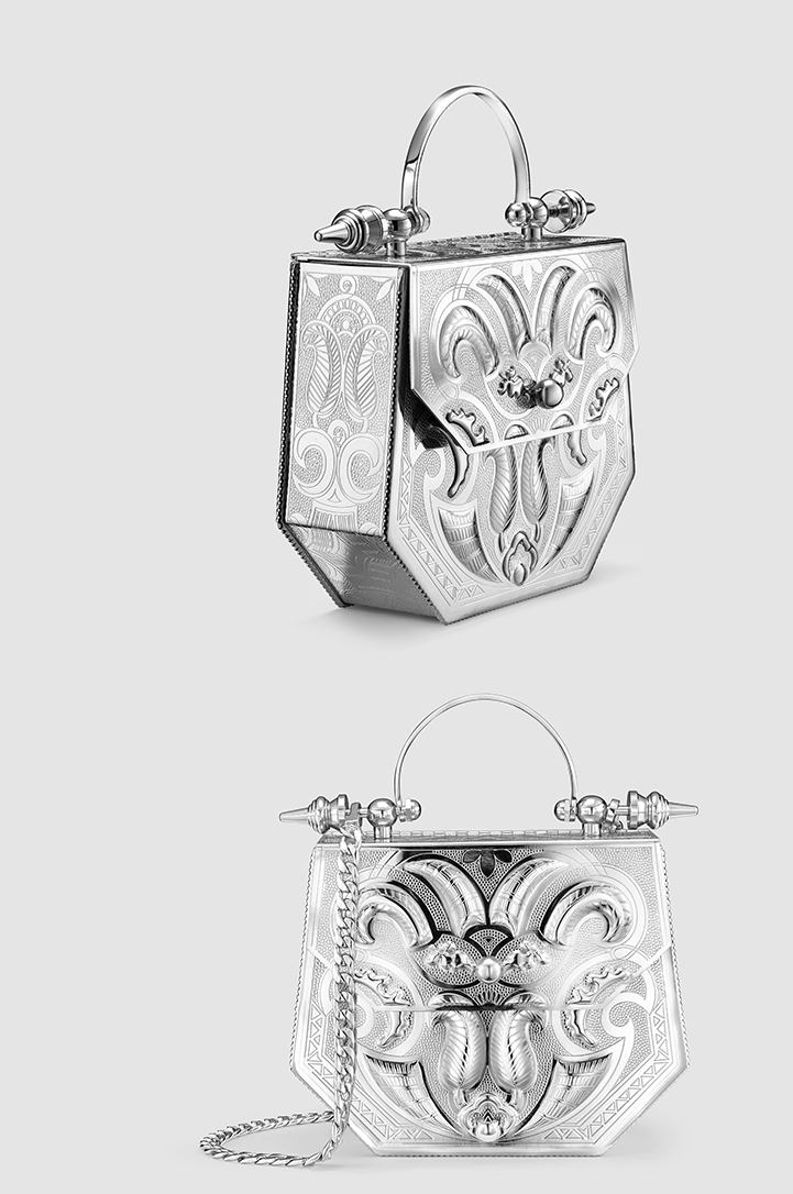 Palmette Hexagon Minaudière