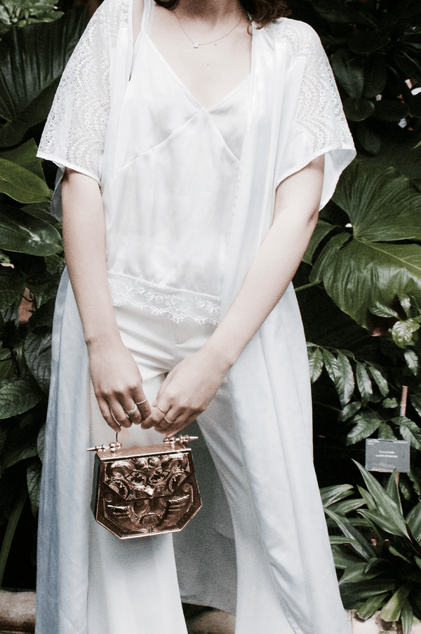 Palmette Hexagon Minaudière