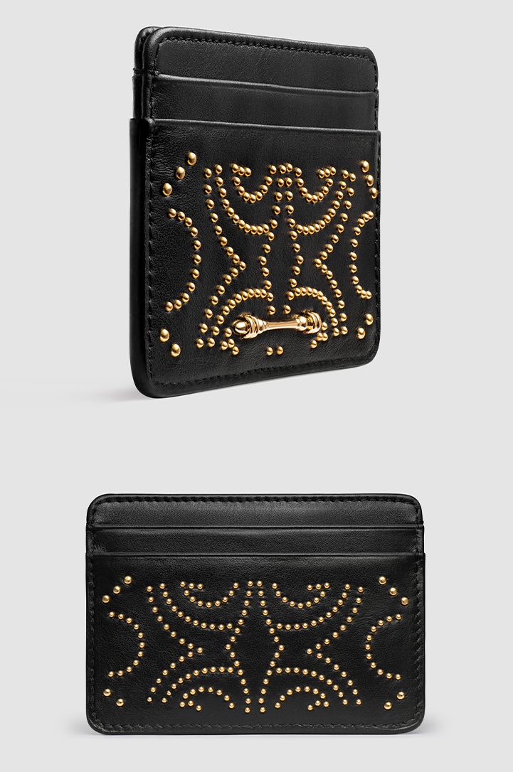 The Studded Cardholder