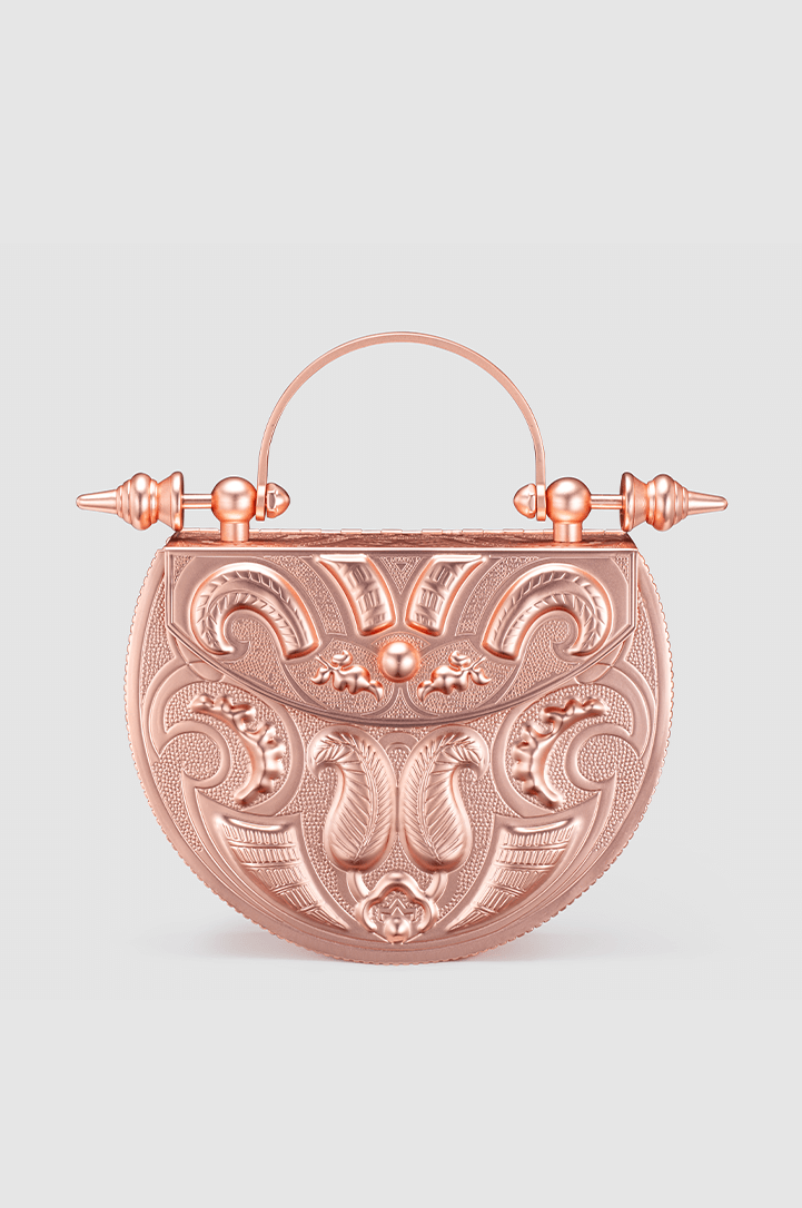 Palmette Oval Minaudière