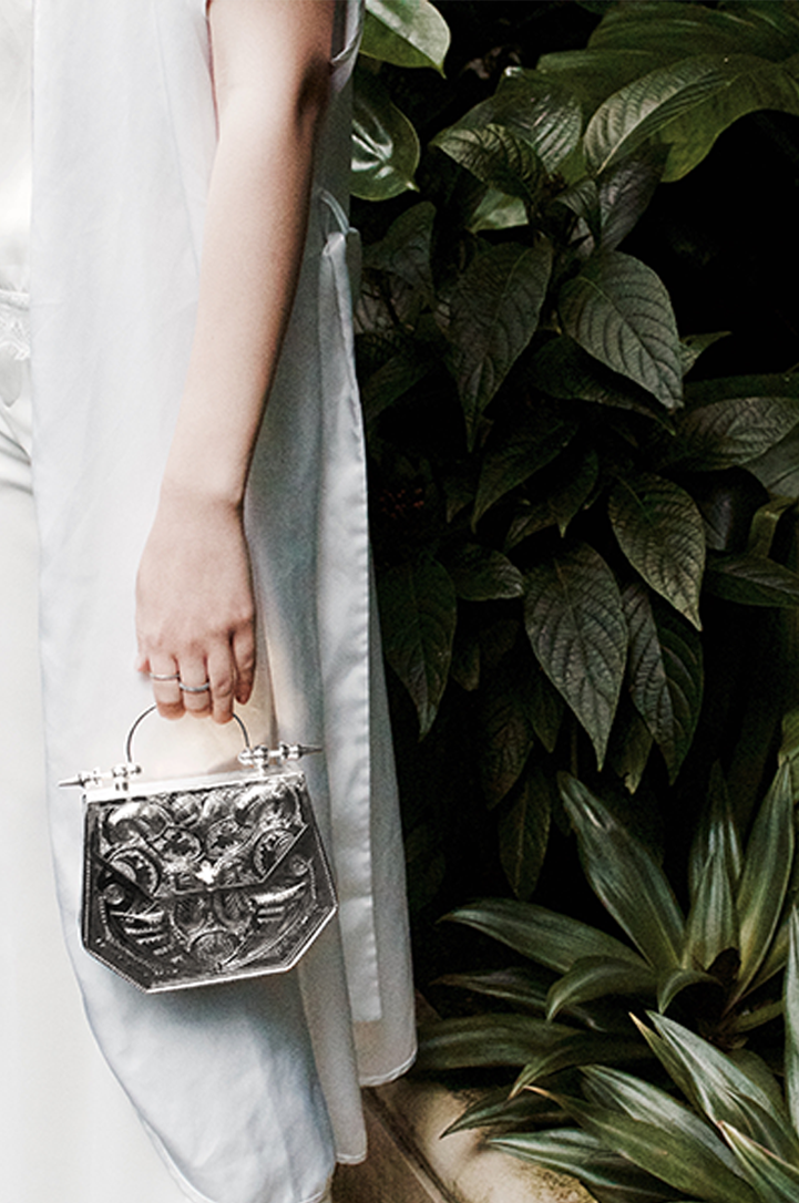 Palmette Hexagon Minaudière