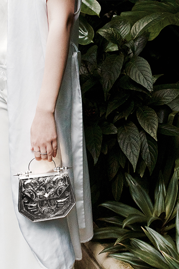 Palmette Hexagon Minaudière