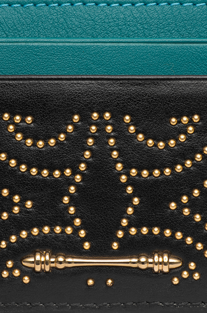 The Studded Cardholder