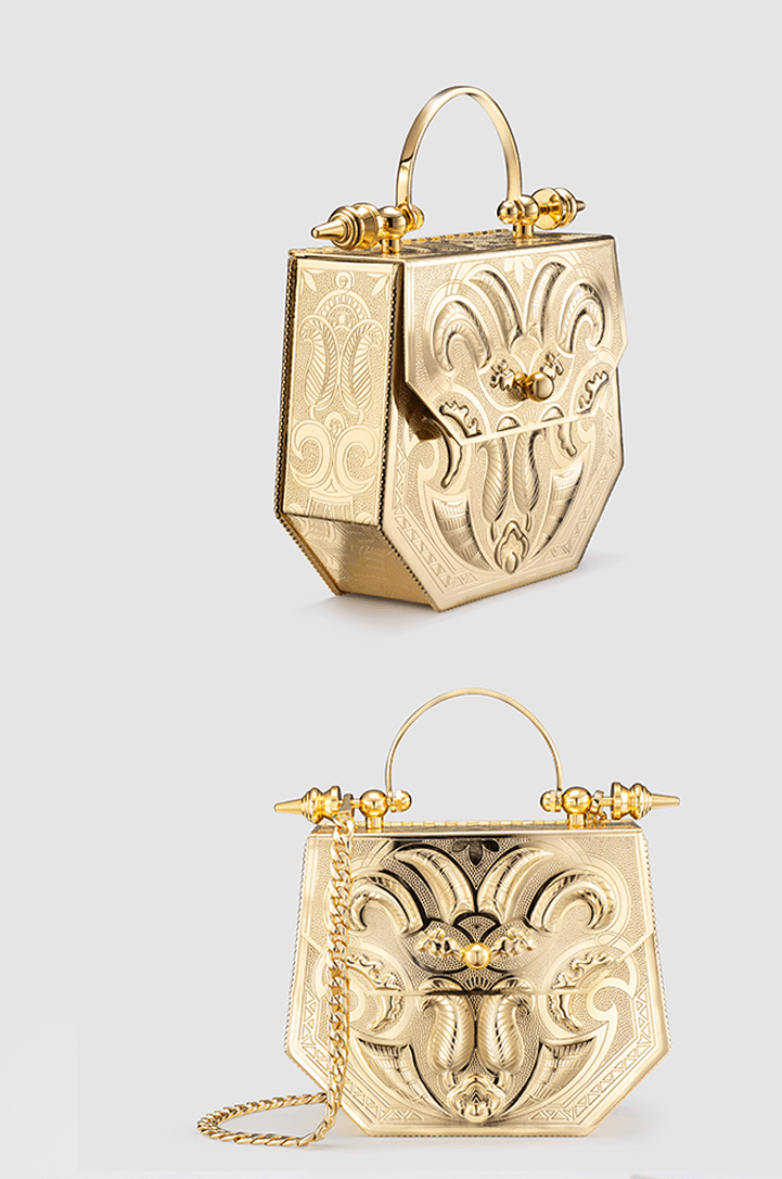 Palmette Hexagon Minaudière