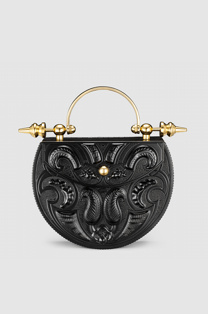 Palmette Oval Minaudière