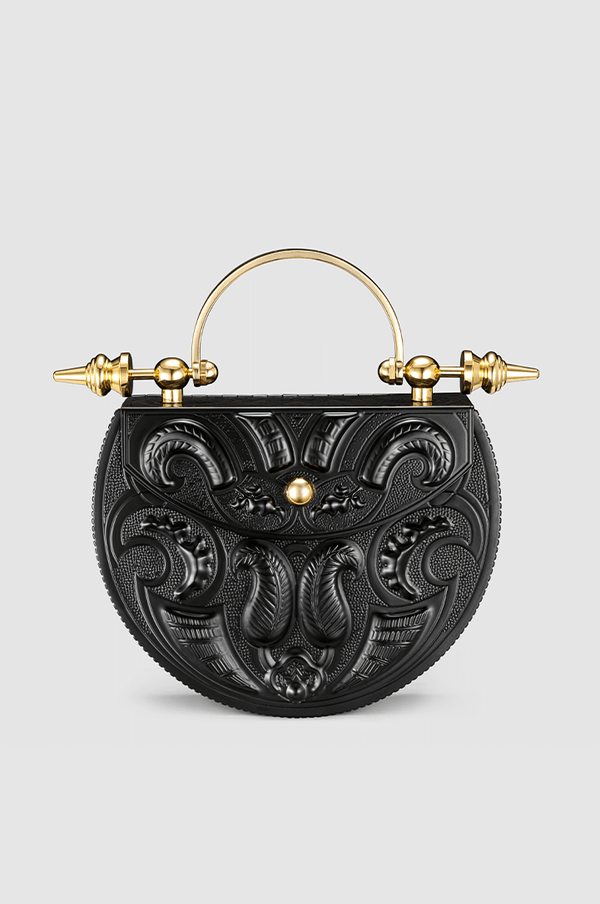 Palmette Oval Minaudière