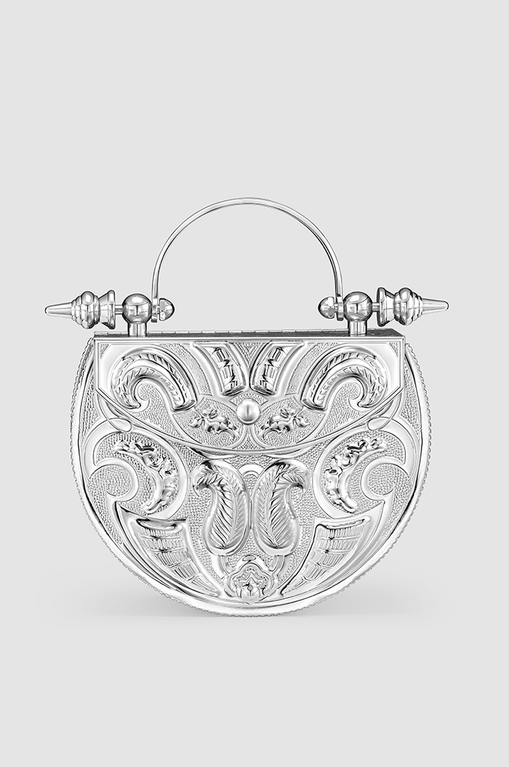 Palmette Oval Minaudière